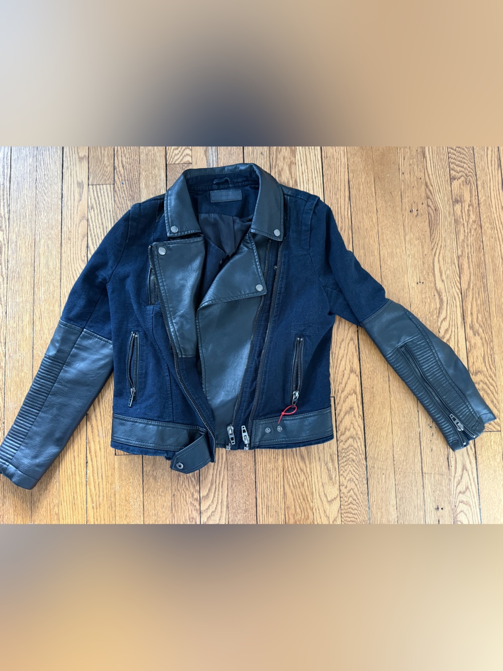 Blank NYC Sour Faced Moto Jacket - Size Medium